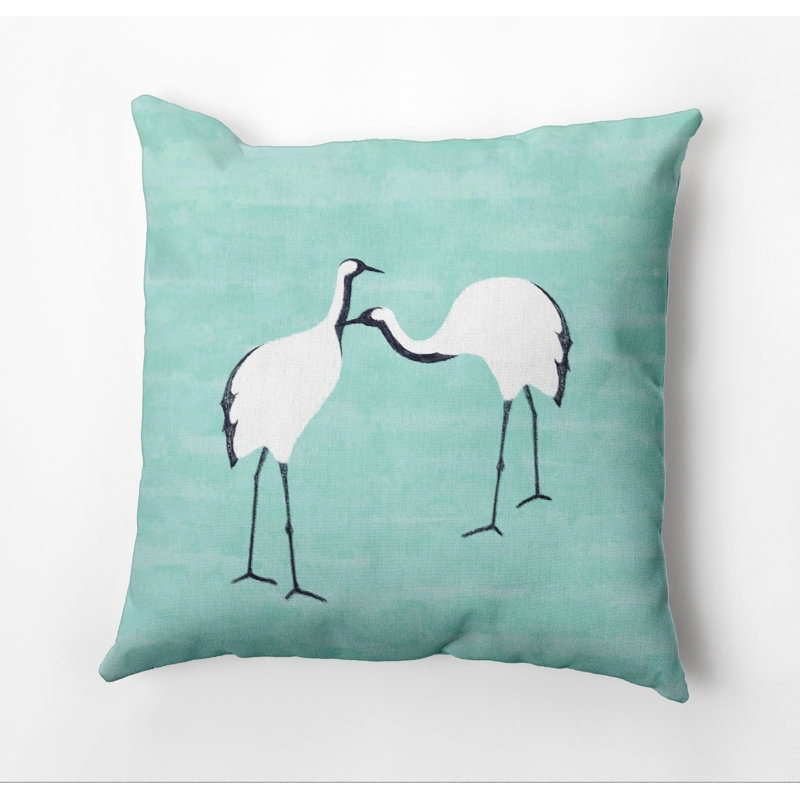 Housse de coussin d'extérieur carré Beach Insert, 20 po x 20 po, Aqua