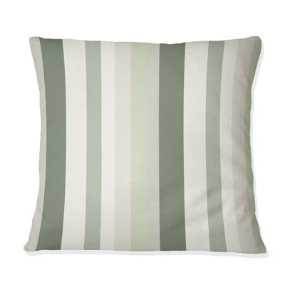 Coussin Green Stripes I - Stripes