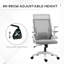 Biagiano Mesh Office Chair, Desk Chair, Lumbar Support, Swivel Wheels, Grey-112065616