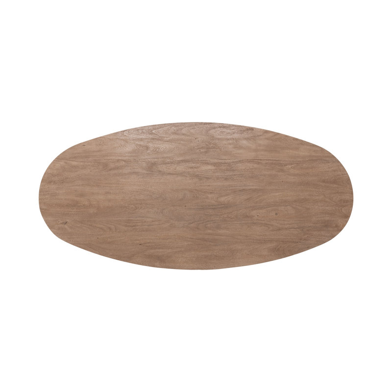 Amra Oval Solid Wood Dining Table