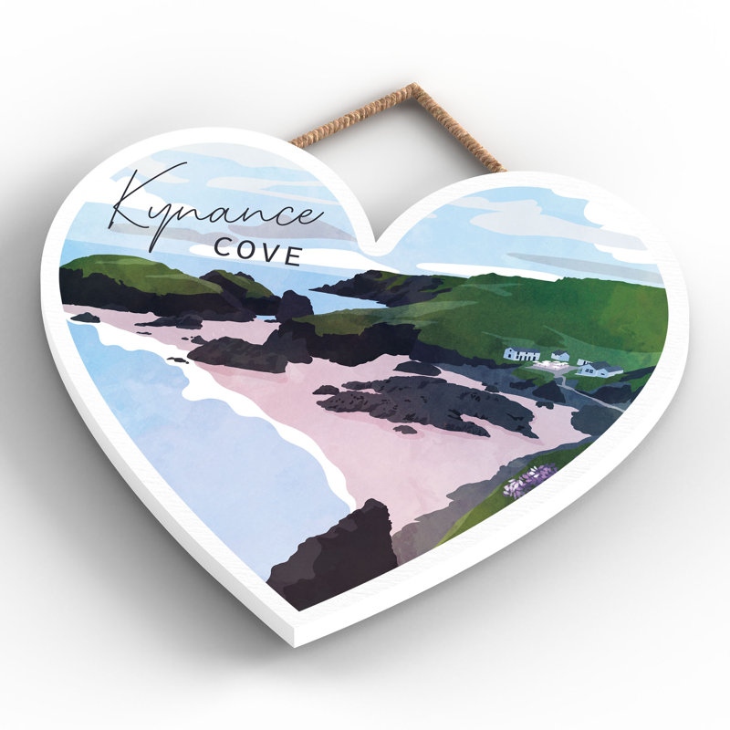 Kynance Cove 1 - No Frame Print on Wood
