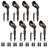 8PK Oil-rubbed Bronze Low Voltage Waterproof Outdoor Landscape Spot Light