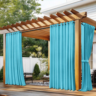 Waterproof Outside Curtains Premium Weatherproof Privacy Curtains