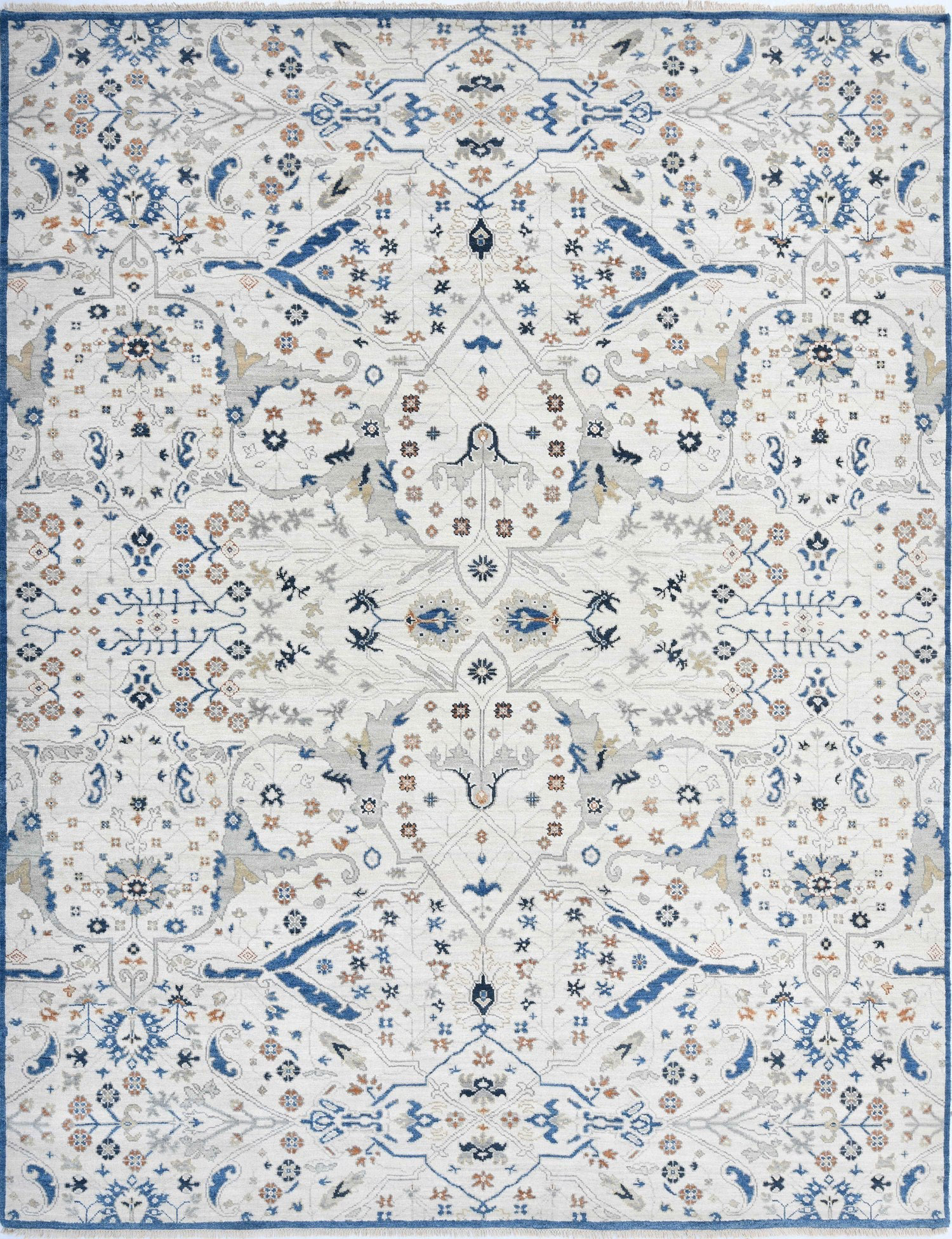 Landry & Arcari Rugs and Carpeting New Indian Arabesque Wool On Cotton ...