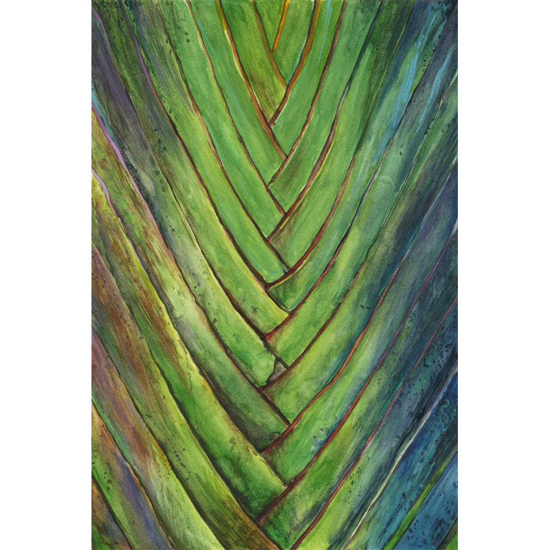 Tropical Crop I by Melissa Wang - Painting Print, 30cm H x 20cm W, Wrapped Canvas