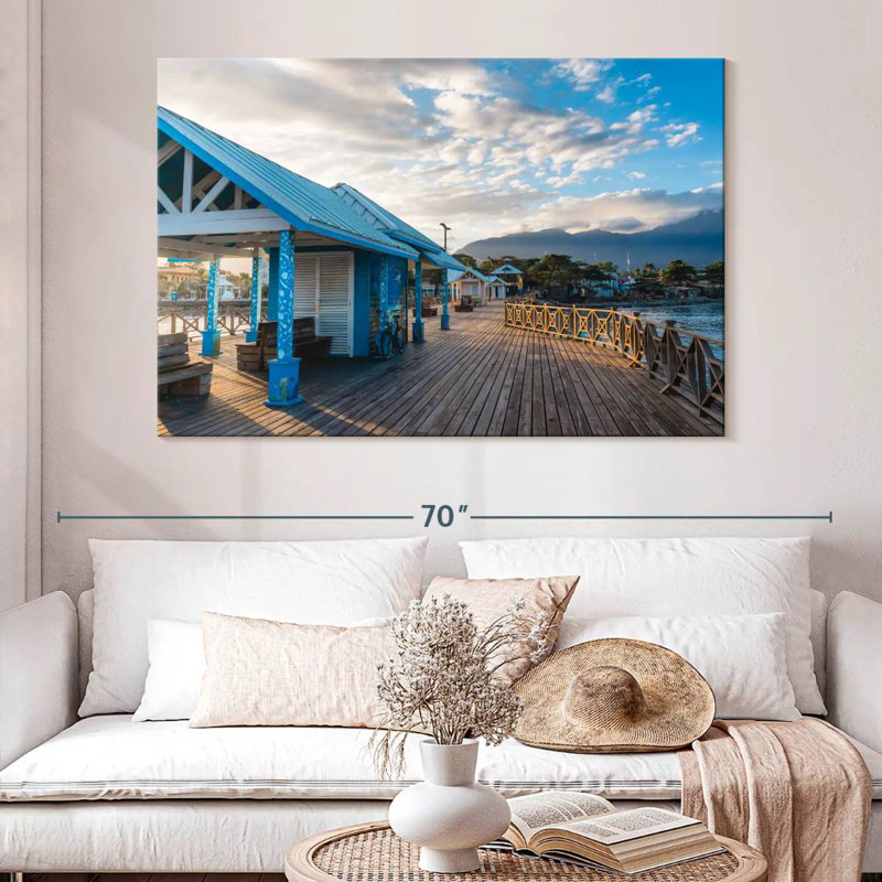 Gillard La Ceiba Boardwalk, 34" H x 51" W