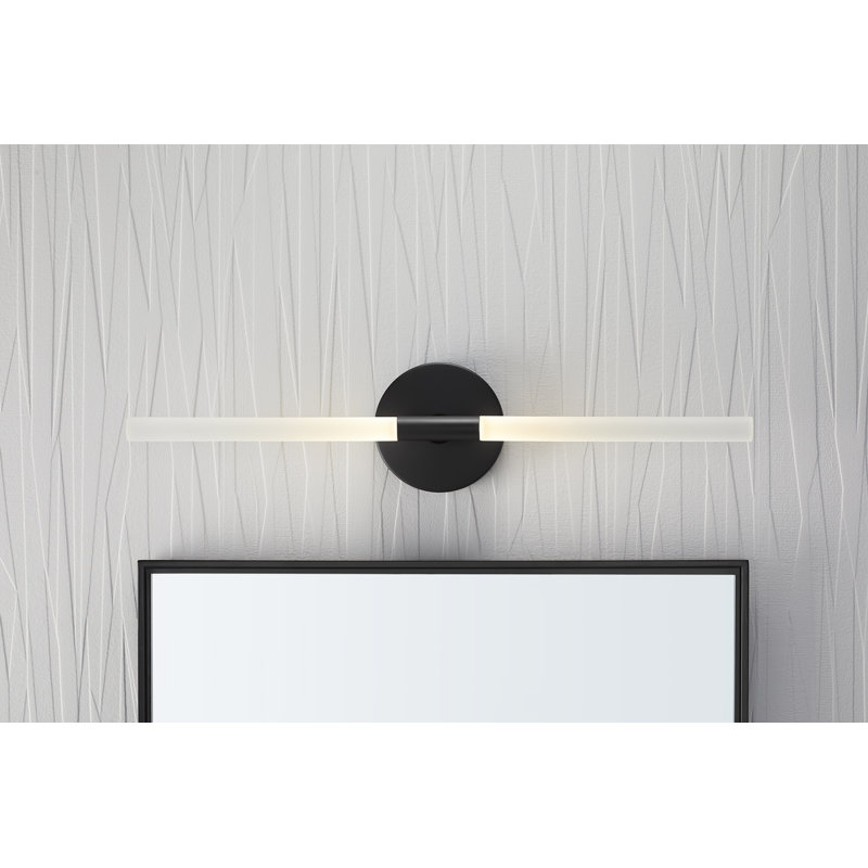 Components 24-in Led Sconce, Matte Black
