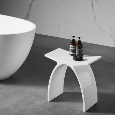 Chaise de douche 16 po en résine