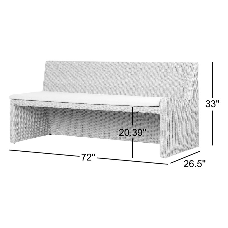 Senna Outdoor Dining Bench