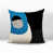 Turquoise / noir / blanc cassé
