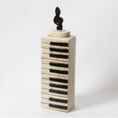 Pot de rangement pour clavier 8 qt