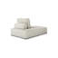 Chaise d'extérieur en grège texturé Mirri