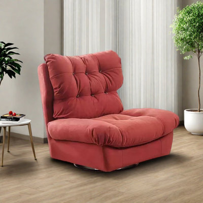 Fauteuil inclinable ergonomique à 360 ° en bois massif