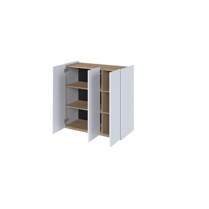 Baryn 95cm Sideboard, White