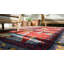 Small Scatter Size Chinese - Art Deco Knotted 1920s Antique Coral Wool Rectangle Rug
