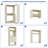 Closet System With Drawers And Mirror, Corner Closet Organizer With Hanging Rods And Shelves-2454518