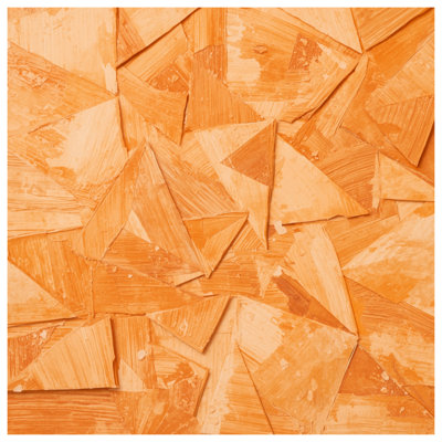 Orange Geometric Abstract Canvas Gallery Wrap in Many Sizes