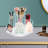 Malissie Plastic 6 Compartment Makeup Organizer