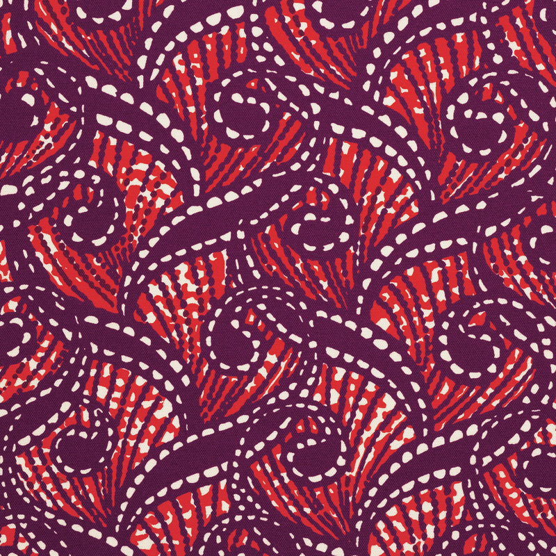 Janika Merlot Fabric