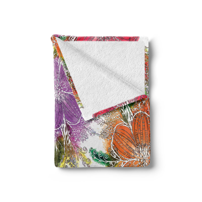 Hand Woven Throw Blanket, 60" x 80"
