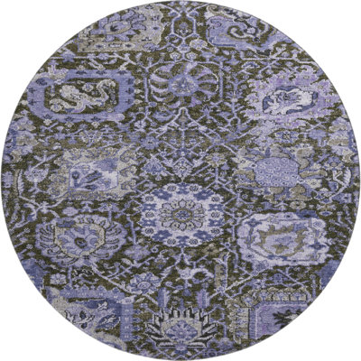 Premium Machine Washable Elize AMF1320 Damask Rug