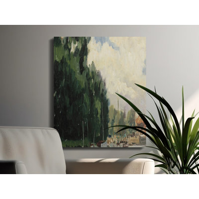 Culbreath 1 Piece Wrapped Canvas Wall Art Set