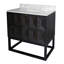 Ensemble de meuble-lavabo simple 36 po Carlet-952814738