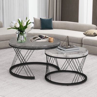 Karolinka Frame Coffee Table with Storage