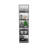 Home Xs Bookcase With 5-Tier Shelves And Slim Design -Office-1925815127