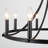 Mumme  8 Light Farmhouse Wagon Wheel Chandelier Candle Style Rustic Round Lights Fixture for Kitchen Island Living Room Foyer Entryway-1148914533-1204015997