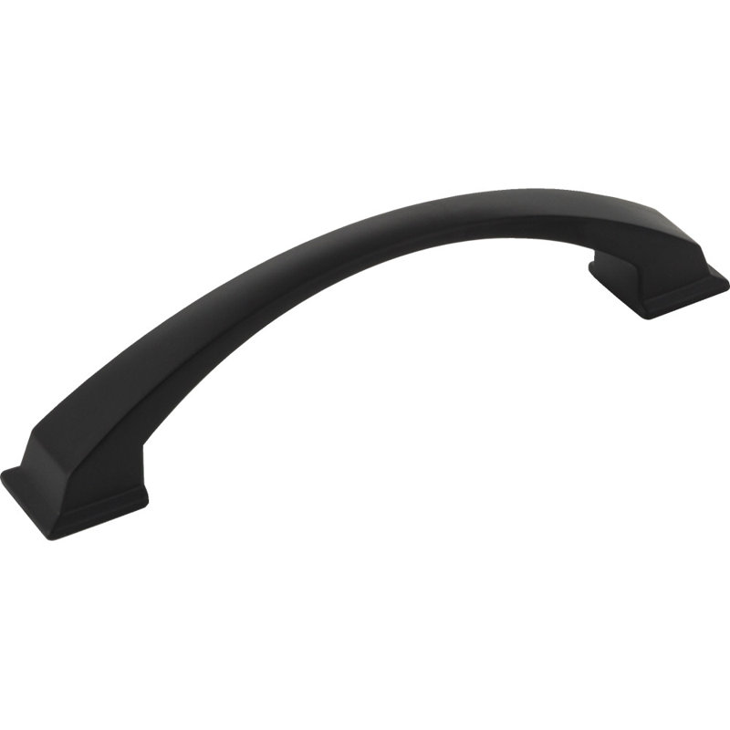 Roman Arch Pull, Matte Black, 3 3/4"