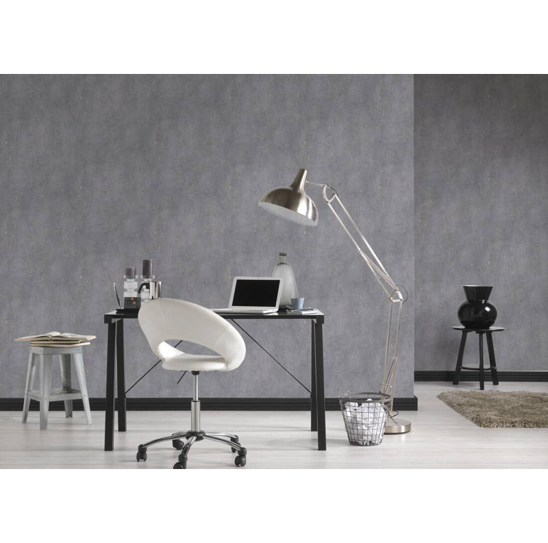 Rouleau de papier peint L 33 pi x l 21 po Kelsie-Marie, Taupe / gris