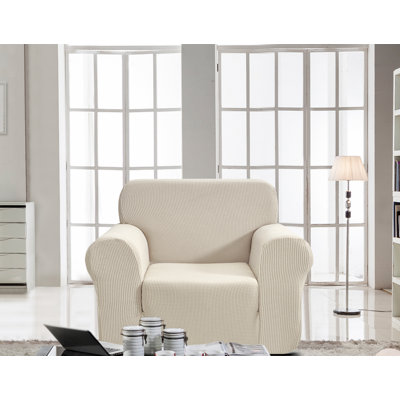 Housse pour fauteuil à coussins carrés