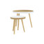 Ensemble de tables basses rondes Tucked
