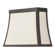 Crotzer Steel LED Flush Mounted Sconce