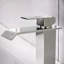 Robinets de salle de bain à poignée simple, robinet de meuble-lavabo moderne avec ensemble de bonde escamotable, drain de lavabo de salle de bain avec trop-plein, acier inoxydable-112007818