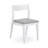 Modern Solid Wood Dining Chair with Upholstered Cushion (2 Pack)-459420453-434809191