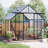 8X8FT Walk-in Greenhouse, Portable Pop-up Greenhouse for Indoor Outdoor, Plant Garden Green House with Zippered Doors-117549020