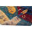 One-of-a-Kind Rectangle 9'6" X 13'2" Wool Area Rug Blue/Yellow/Red/Ivory