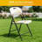70.5" Foldable Outdoor Dining Set With 8 Fully Assembled Dining Chairs-990018632-990018636-990018637