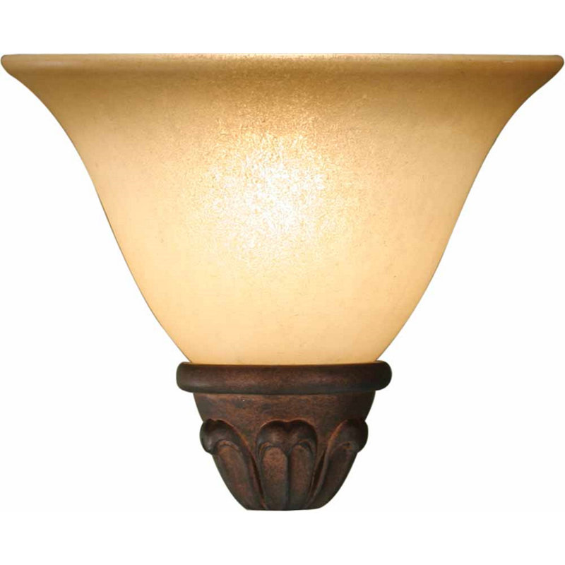 4.75"H x 8"W Sandstone Glass Bell Pendant Shade