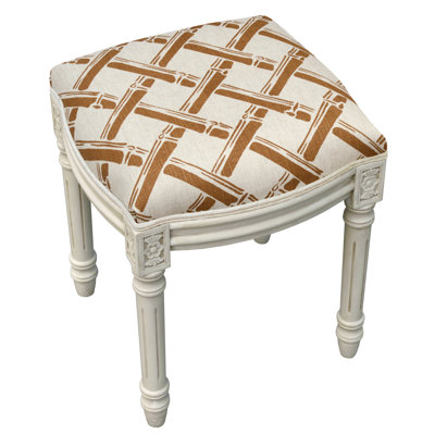 Kellan Solid Wood Accent Stool