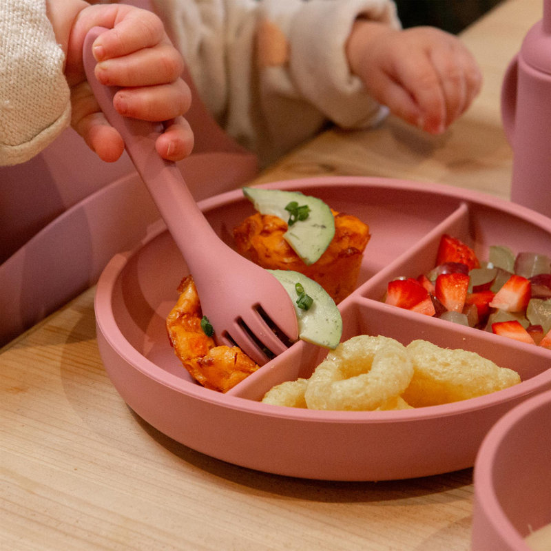 Baby Flatware, Red