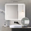 Miroir de salle de bain à DEL avec miroirs de salle de bain