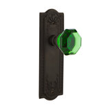 Meadows Plate with Waldorf Emerald Door Knob