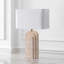 Lampe de table en travertin Rodrick