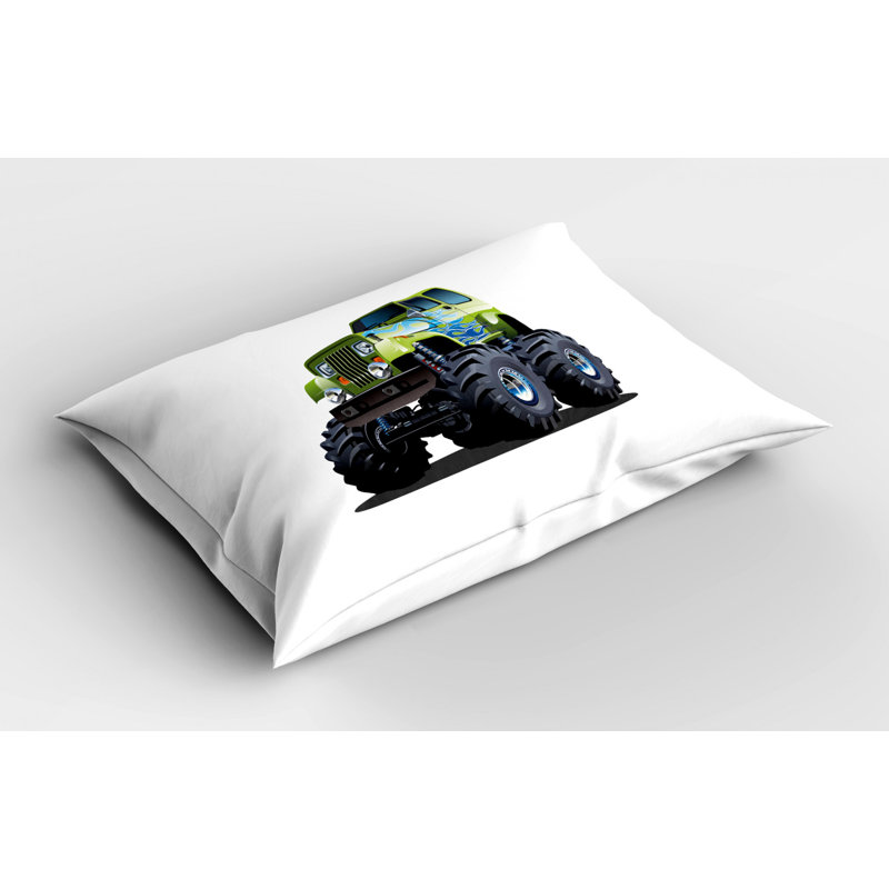 Truck Polyester Sham Set, Twin