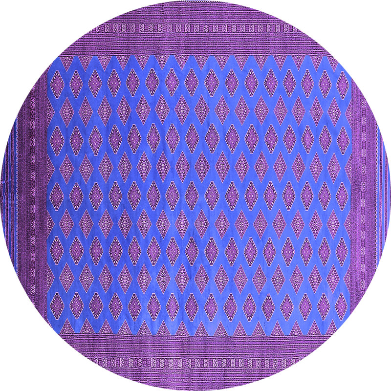 Liath Oriental Indoor Rug, Round 6'