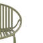Chaises de salle à manger de patio empilables avec design respirant, style moderne et simple (ensemble de 2)-125766390