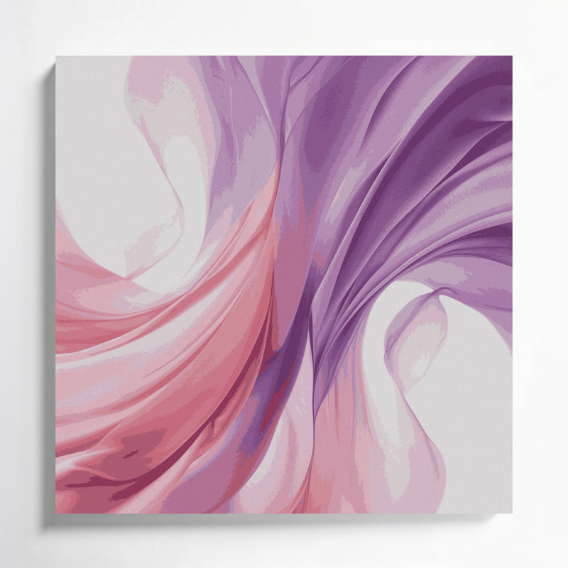 Gradient abstrait 71, toile beige, H 12 po x l 12 po